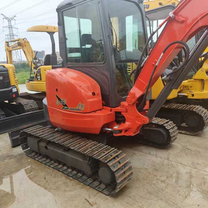 Used Heavy Construction Equipment Kubota U35 Excavator Used Machine - Crawler excavator: picture 1 Used Heavy Construction Equipment Kubota U35 Excavator Used Machine - Crawler excavator: picture 1