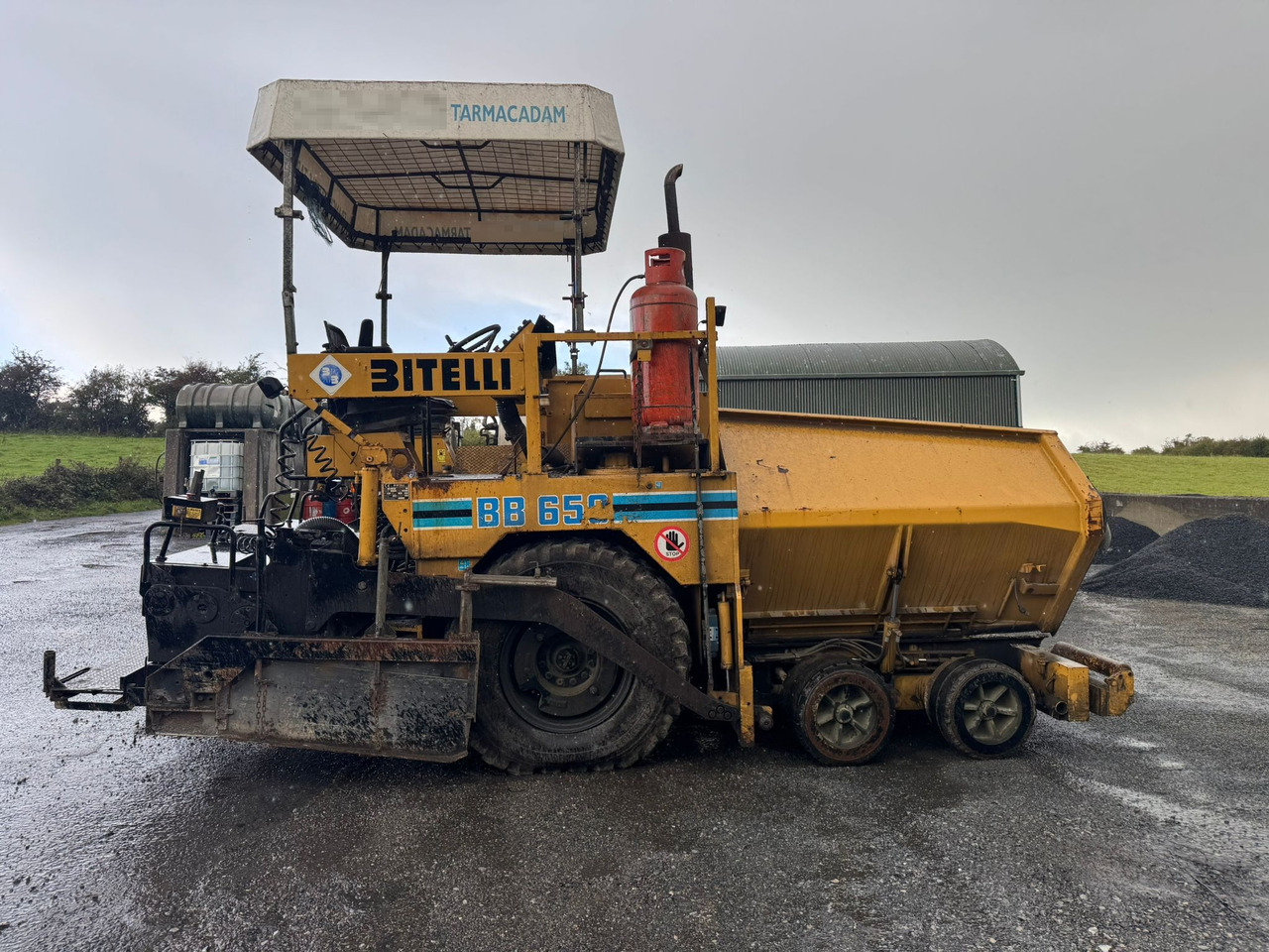 BITELLI BB650 - Asphalt paver: picture 4 BITELLI BB650 - Asphalt paver: picture 4