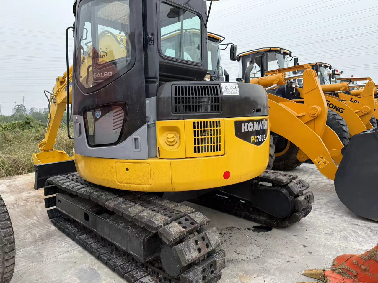 KOMATSU PC78US - Mini excavator: picture 1 KOMATSU PC78US - Mini excavator: picture 1