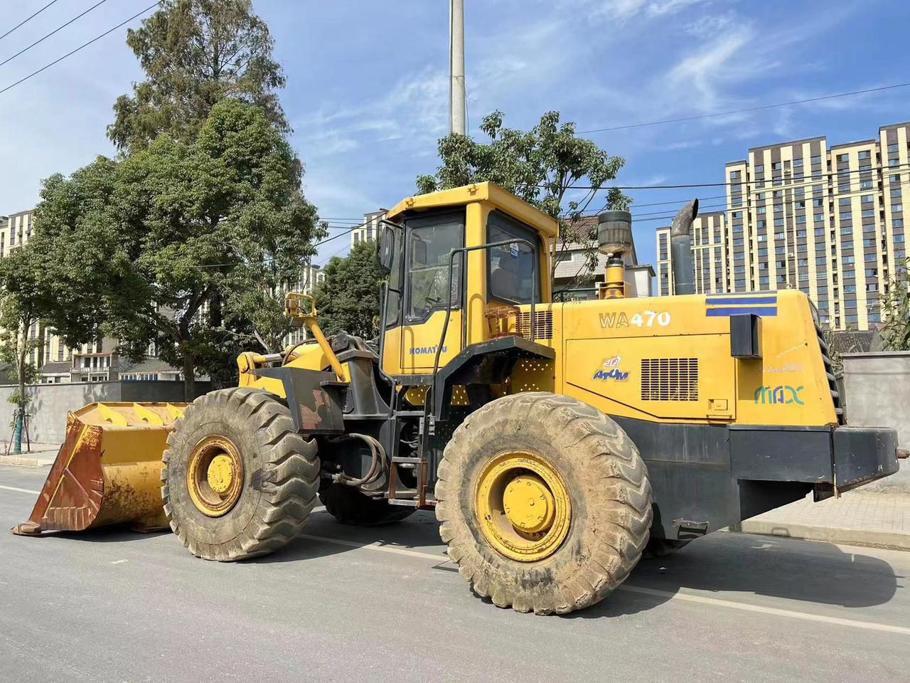 KOMATSU WA470-3 - Wheel loader: picture 1 KOMATSU WA470-3 - Wheel loader: picture 1