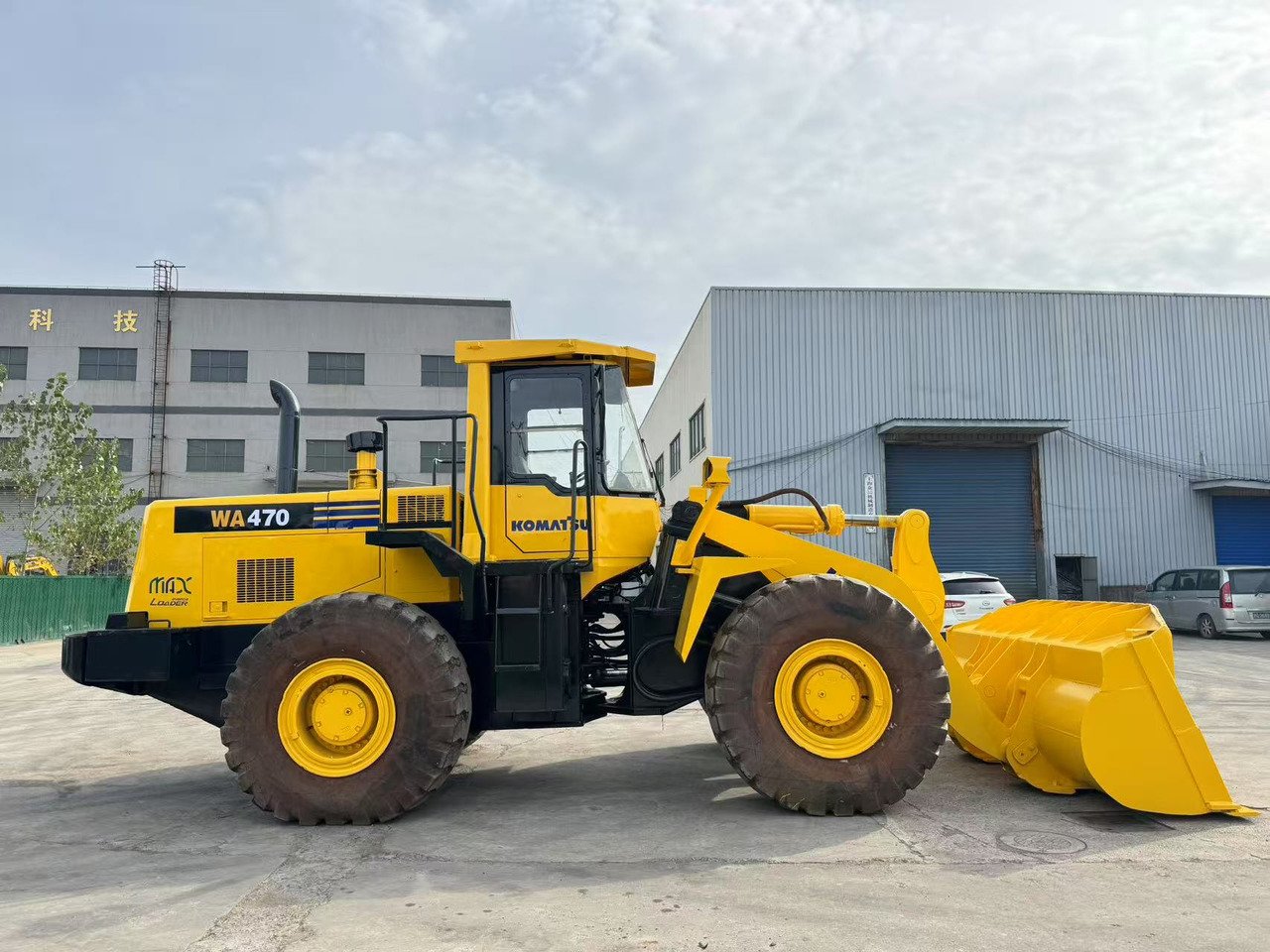 KOMATSU WA470-3 - Wheel loader: picture 3 KOMATSU WA470-3 - Wheel loader: picture 3