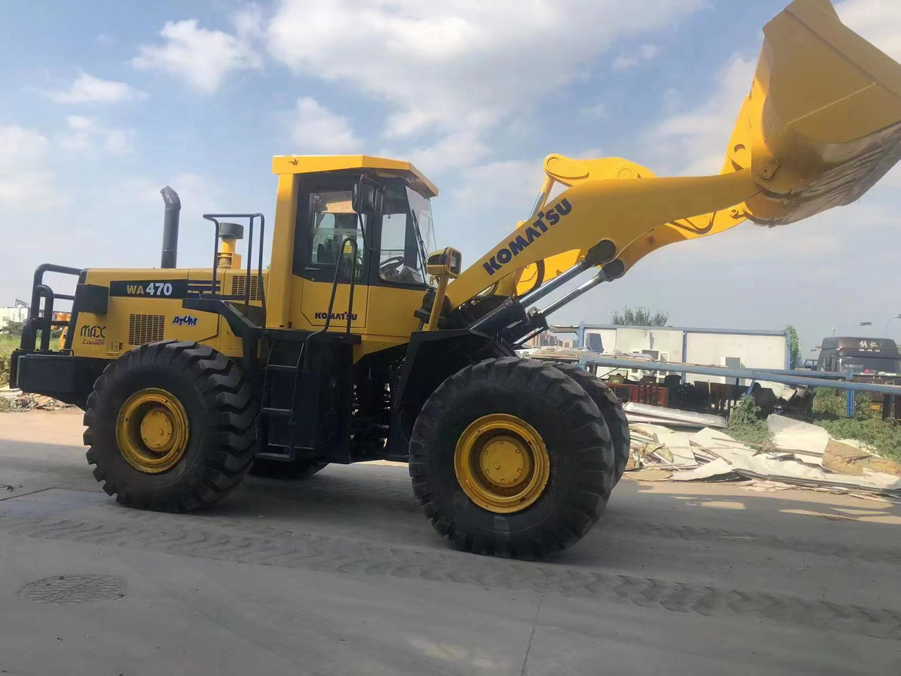KOMATSU WA470-3 - Wheel loader: picture 4 KOMATSU WA470-3 - Wheel loader: picture 4