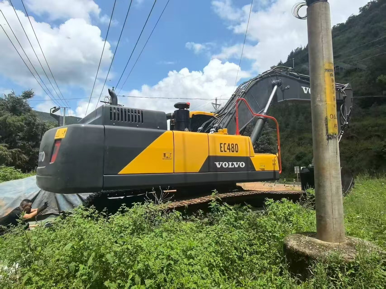 VOLVO EC480DL - Crawler excavator: picture 3 VOLVO EC480DL - Crawler excavator: picture 3