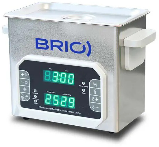 BRIO Ultrasonics BR-3 Lab Plus Ultrasonic parts washer - Ultrasonic cleaner: picture 1 BRIO Ultrasonics BR-3 Lab Plus Ultrasonic parts washer - Ultrasonic cleaner: picture 1