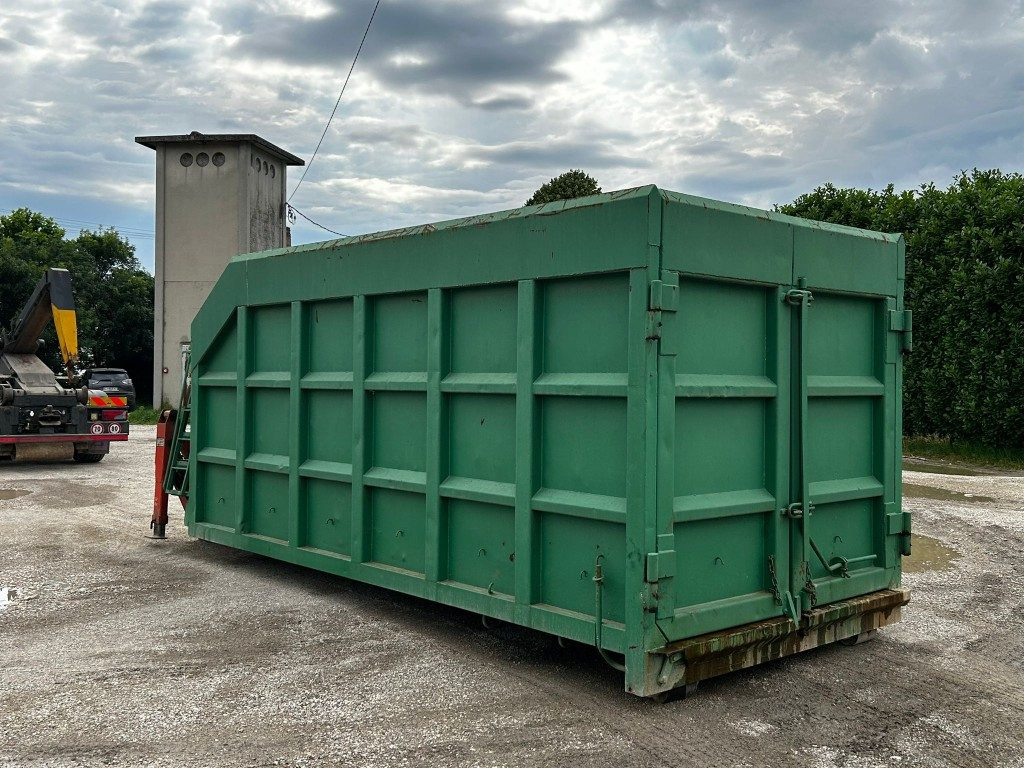 CONTAINER SCARRABILE USATO A CIELO APERTO + GRU - Roll-off container: picture 5 CONTAINER SCARRABILE USATO A CIELO APERTO + GRU - Roll-off container: picture 5