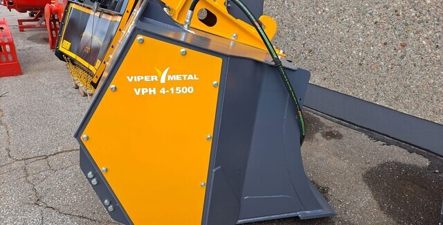 Vipermetal 4-1500 - Sorting bucket for Construction machinery: picture 1 Vipermetal 4-1500 - Sorting bucket for Construction machinery: picture 1