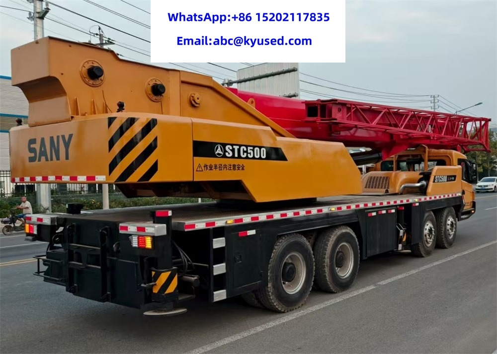 SANY STC500 STC750 STC1000 stc800 stc250 50ton 75ton 100ton 80ton truck mobile crane - Mobile crane: picture 4 SANY STC500 STC750 STC1000 stc800 stc250 50ton 75ton 100ton 80ton truck mobile crane - Mobile crane: picture 4
