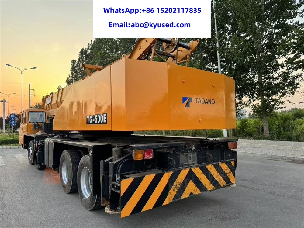 TADANO TG500E TG700E TG1000 TL250E TL300E 25TON 30TON 50TON 70T 100TON - Mobile crane: picture 4 TADANO TG500E TG700E TG1000 TL250E TL300E 25TON 30TON 50TON 70T 100TON - Mobile crane: picture 4