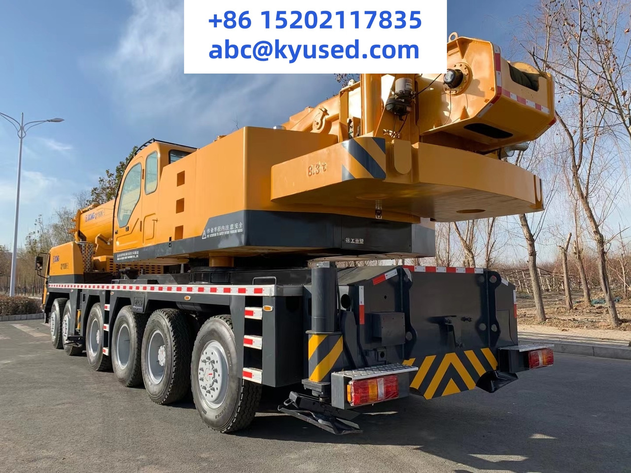 XCMG QY100K 100T - Mobile crane: picture 5 XCMG QY100K 100T - Mobile crane: picture 5