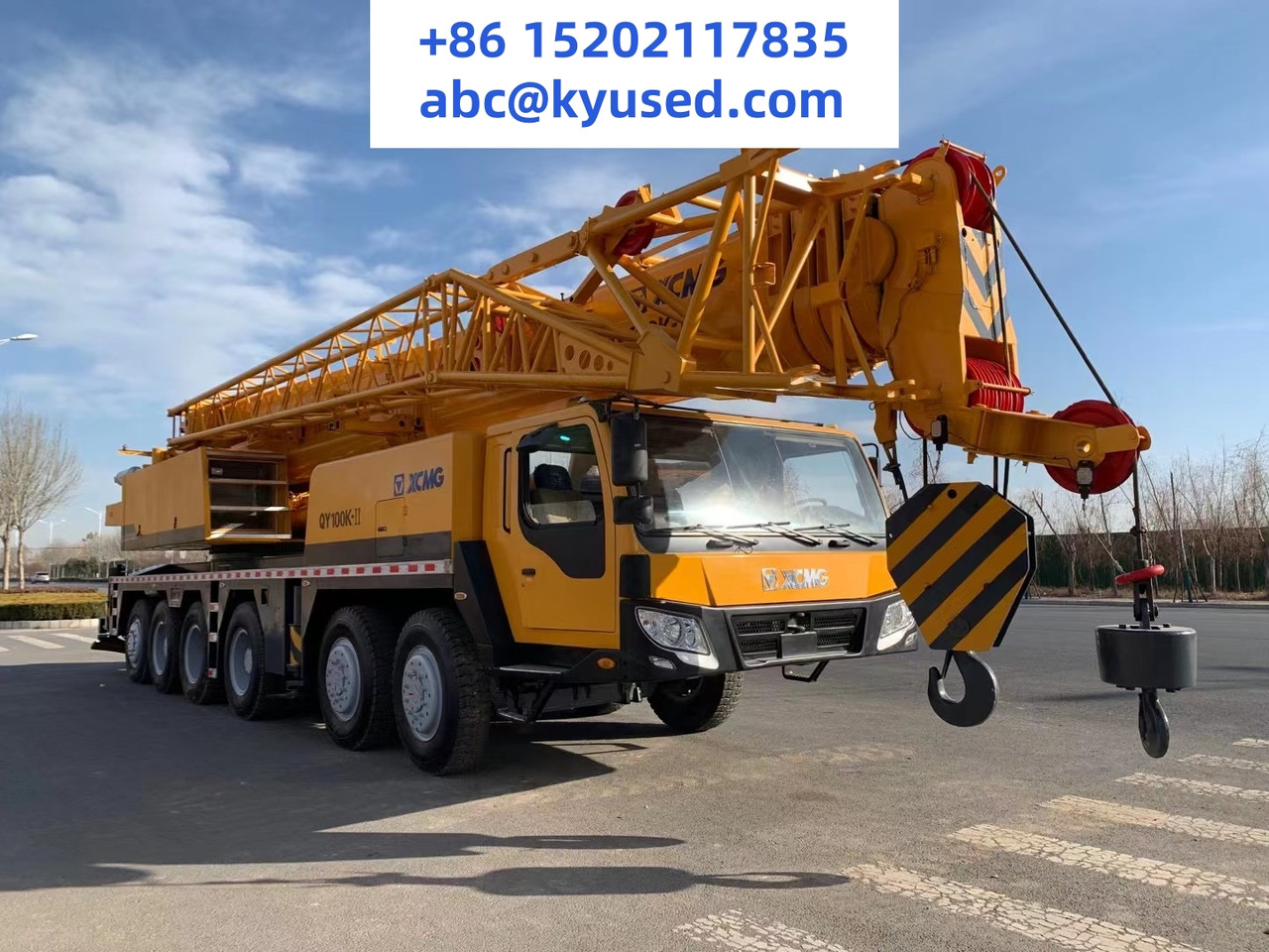 XCMG QY100K 100T - Mobile crane: picture 4 XCMG QY100K 100T - Mobile crane: picture 4