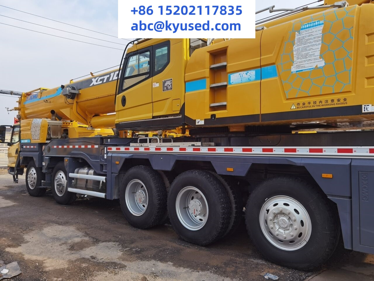 XCMG XCT100 100T crane - Mobile crane: picture 3 XCMG XCT100 100T crane - Mobile crane: picture 3