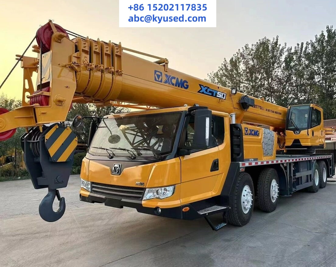 XCMG XCT50 QY50K QY50KA QY50KC XCT55 50t 55t used crane - Mobile crane: picture 1 XCMG XCT50 QY50K QY50KA QY50KC XCT55 50t 55t used crane - Mobile crane: picture 1