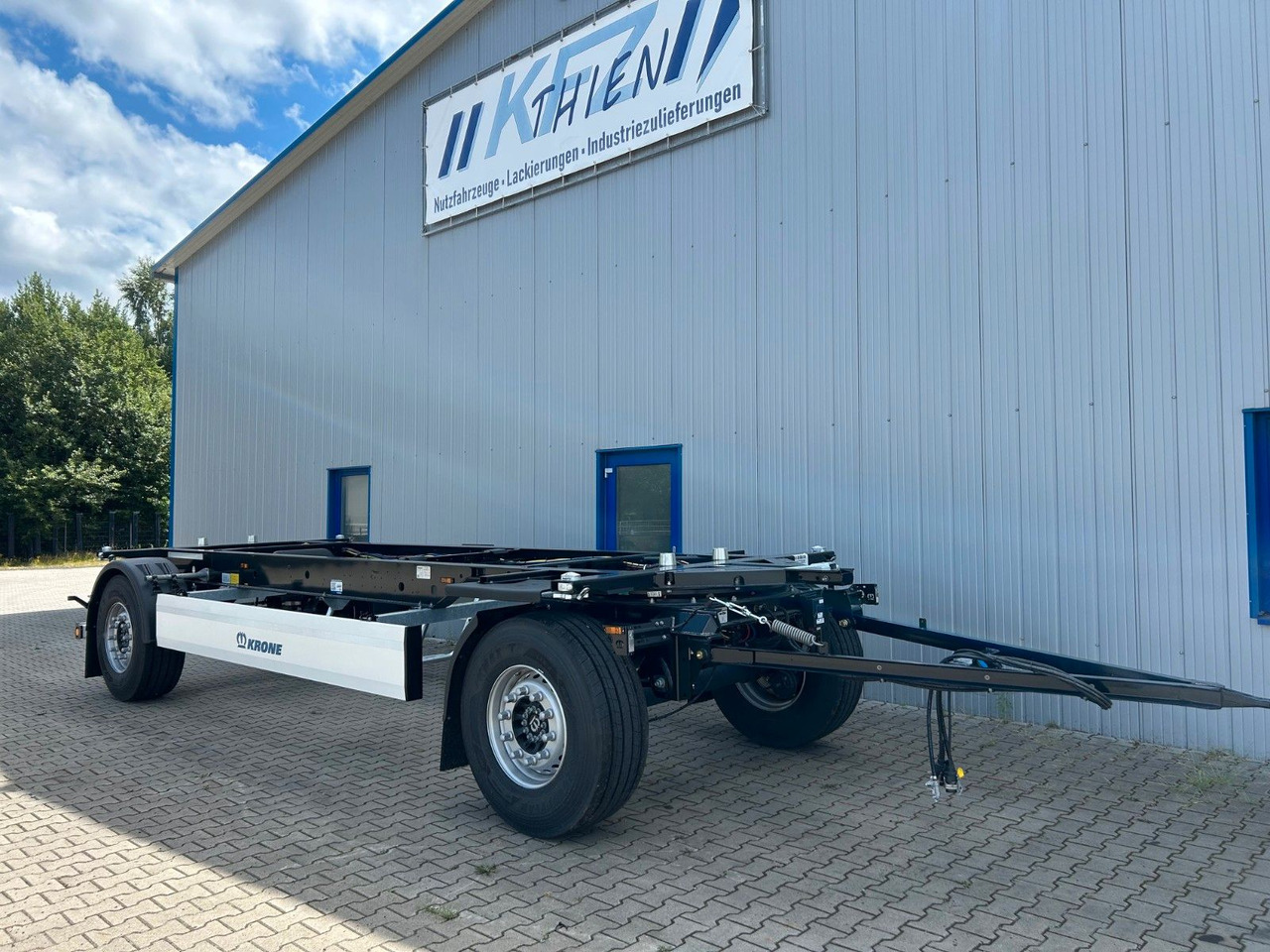 Krone AZW 18 eL3B9 22,5" BDF Box Carrier Neufahrzeug - Container transporter/ Swap body trailer: picture 2 Krone AZW 18 eL3B9 22,5" BDF Box Carrier Neufahrzeug - Container transporter/ Swap body trailer: picture 2