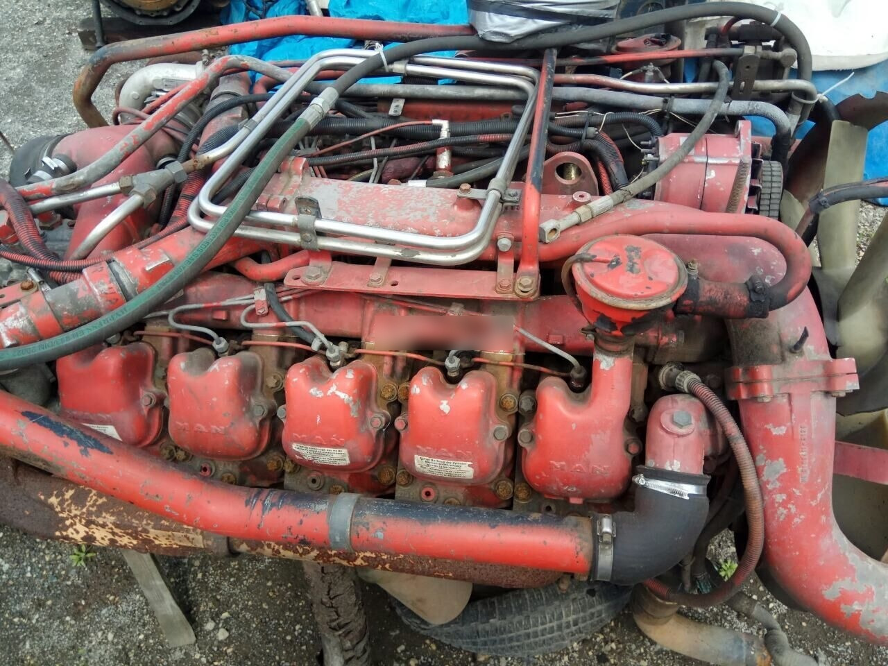 MAN D2840 LF01 MAN F90 - Engine for Truck: picture 1 MAN D2840 LF01 MAN F90 - Engine for Truck: picture 1