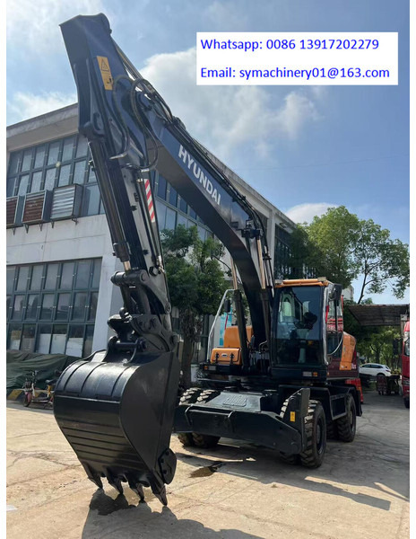 Hyundai R210W-9S - Wheel excavator: picture 2 Hyundai R210W-9S - Wheel excavator: picture 2