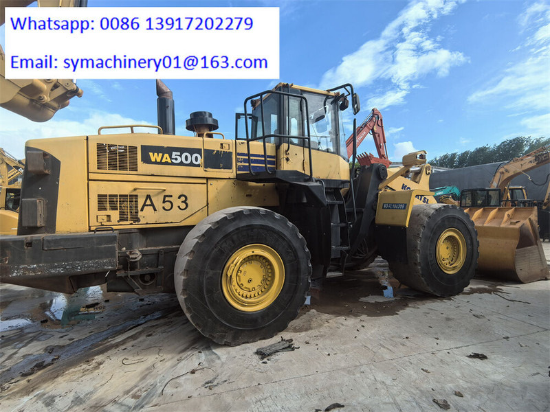 Komatsu WA500-6 WA500 WA600 WA470 - Wheel loader: picture 1 Komatsu WA500-6 WA500 WA600 WA470 - Wheel loader: picture 1