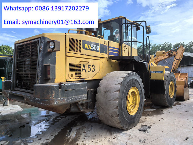 Komatsu WA500-6 WA500 WA600 WA470 - Wheel loader: picture 5 Komatsu WA500-6 WA500 WA600 WA470 - Wheel loader: picture 5