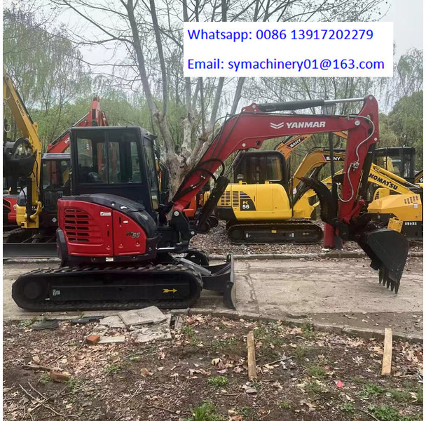 Yanmar Vio 55 - Mini excavator: picture 4 Yanmar Vio 55 - Mini excavator: picture 4