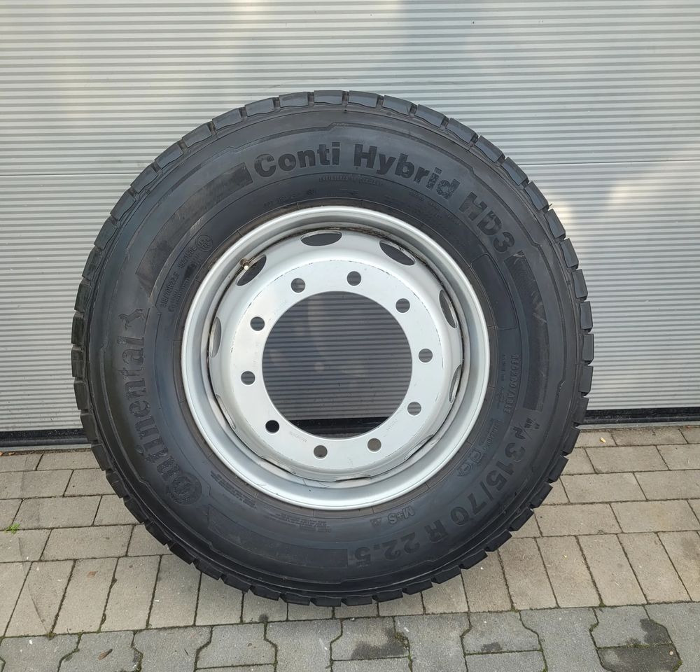 KOŁO CONTINENTAL CONTI HYBRID HD3 315/70R22.5 FELGA 9.00 - Wheels and tires for Truck: picture 1 KOŁO CONTINENTAL CONTI HYBRID HD3 315/70R22.5 FELGA 9.00 - Wheels and tires for Truck: picture 1