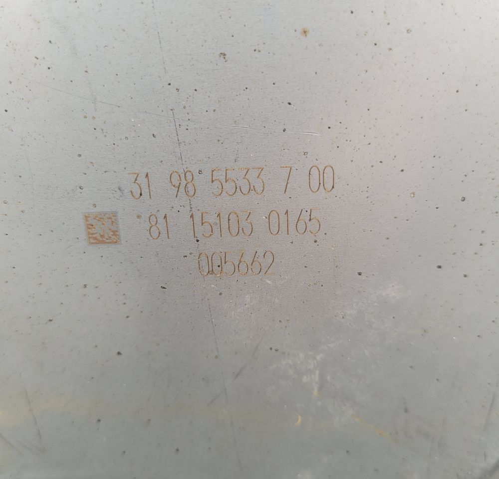 OSLONA DEKIEL KATALIZATORA MAN TGX TG3 81.15103.0165 - Exhaust system for Truck: picture 2 OSLONA DEKIEL KATALIZATORA MAN TGX TG3 81.15103.0165 - Exhaust system for Truck: picture 2