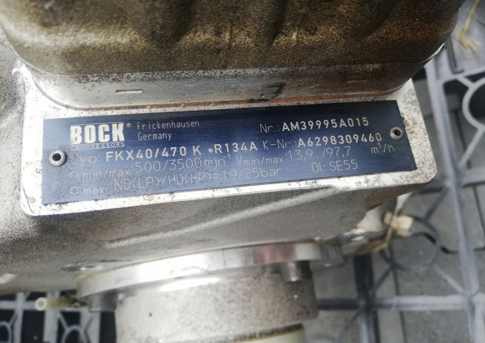 Sprężarka kompresor klimatyzacji Bock FKX40/470K - A/C compressor: picture 4 Sprężarka kompresor klimatyzacji Bock FKX40/470K - A/C compressor: picture 4
