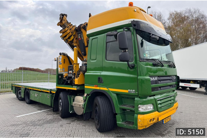 Crane truck DAF CF 85.410 SC, Euro 5, 8x2 / Hiab 422 EP5 + Radio / 5x extendable: picture 8 Crane truck DAF CF 85.410 SC, Euro 5, 8x2 / Hiab 422 EP5 + Radio / 5x extendable: picture 8