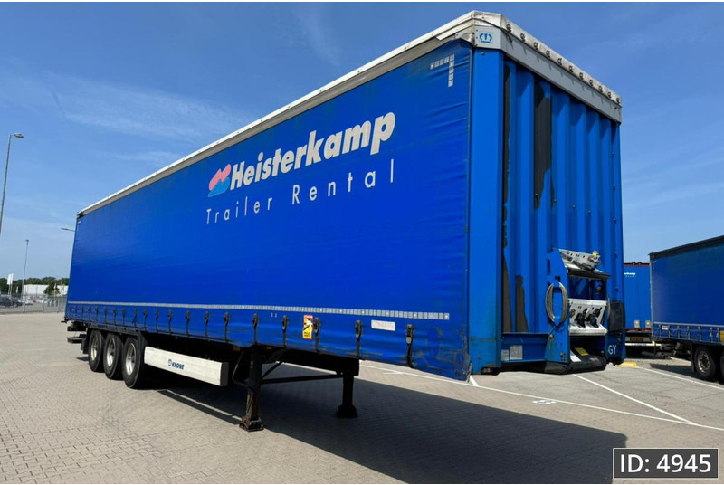 Krone SD / Sideboards / Drum brakes / DHOLLANDIA 2000KG - Curtainsider semi-trailer: picture 5 Krone SD / Sideboards / Drum brakes / DHOLLANDIA 2000KG - Curtainsider semi-trailer: picture 5