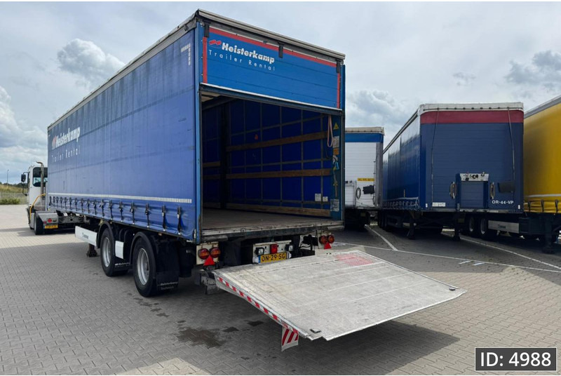Krone SZ City / 2 Axle / DHOLLANDIA 2000kg / Steering axle - Curtainsider semi-trailer: picture 2 Krone SZ City / 2 Axle / DHOLLANDIA 2000kg / Steering axle - Curtainsider semi-trailer: picture 2