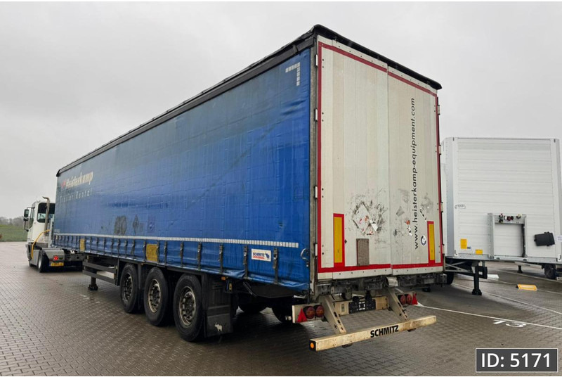 Schmitz Cargobull SCB*S3 / Alu planks / Disk brakes / Huckepack - Curtainsider semi-trailer: picture 2 Schmitz Cargobull SCB*S3 / Alu planks / Disk brakes / Huckepack - Curtainsider semi-trailer: picture 2