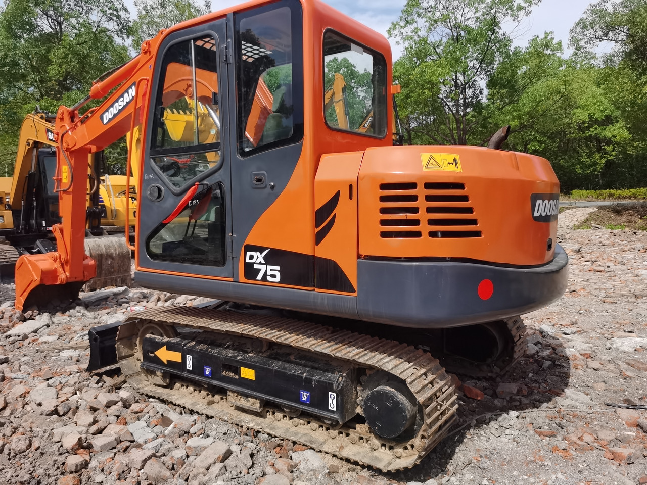 DOOSAN DX75 - Crawler excavator: picture 5 DOOSAN DX75 - Crawler excavator: picture 5