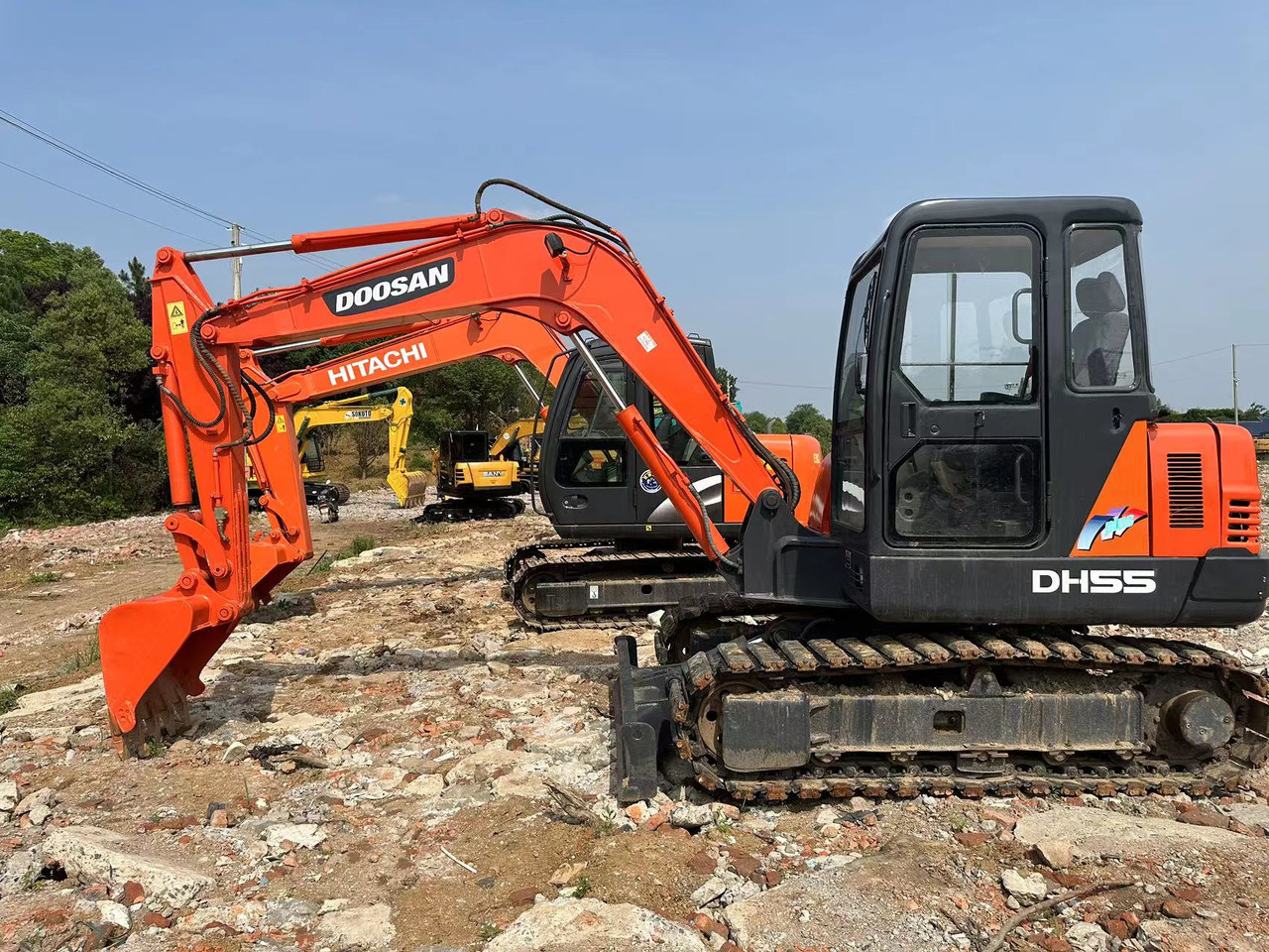 Doosan DH55 Mini Excavator Click for Discount - Mini excavator: picture 1 Doosan DH55 Mini Excavator Click for Discount - Mini excavator: picture 1