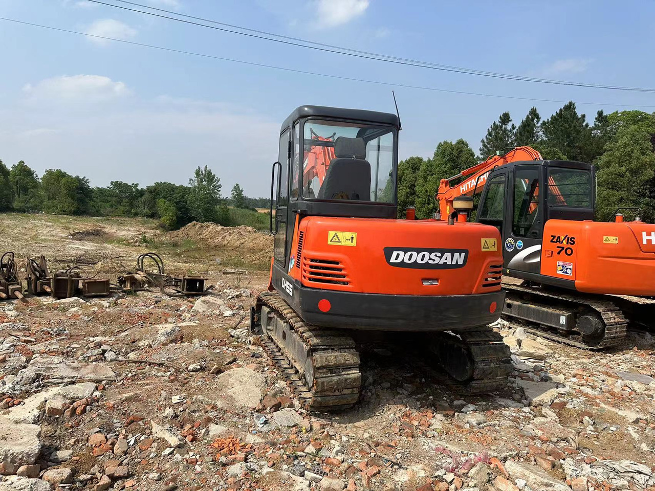Doosan DH55 Mini Excavator Click for Discount - Mini excavator: picture 4 Doosan DH55 Mini Excavator Click for Discount - Mini excavator: picture 4