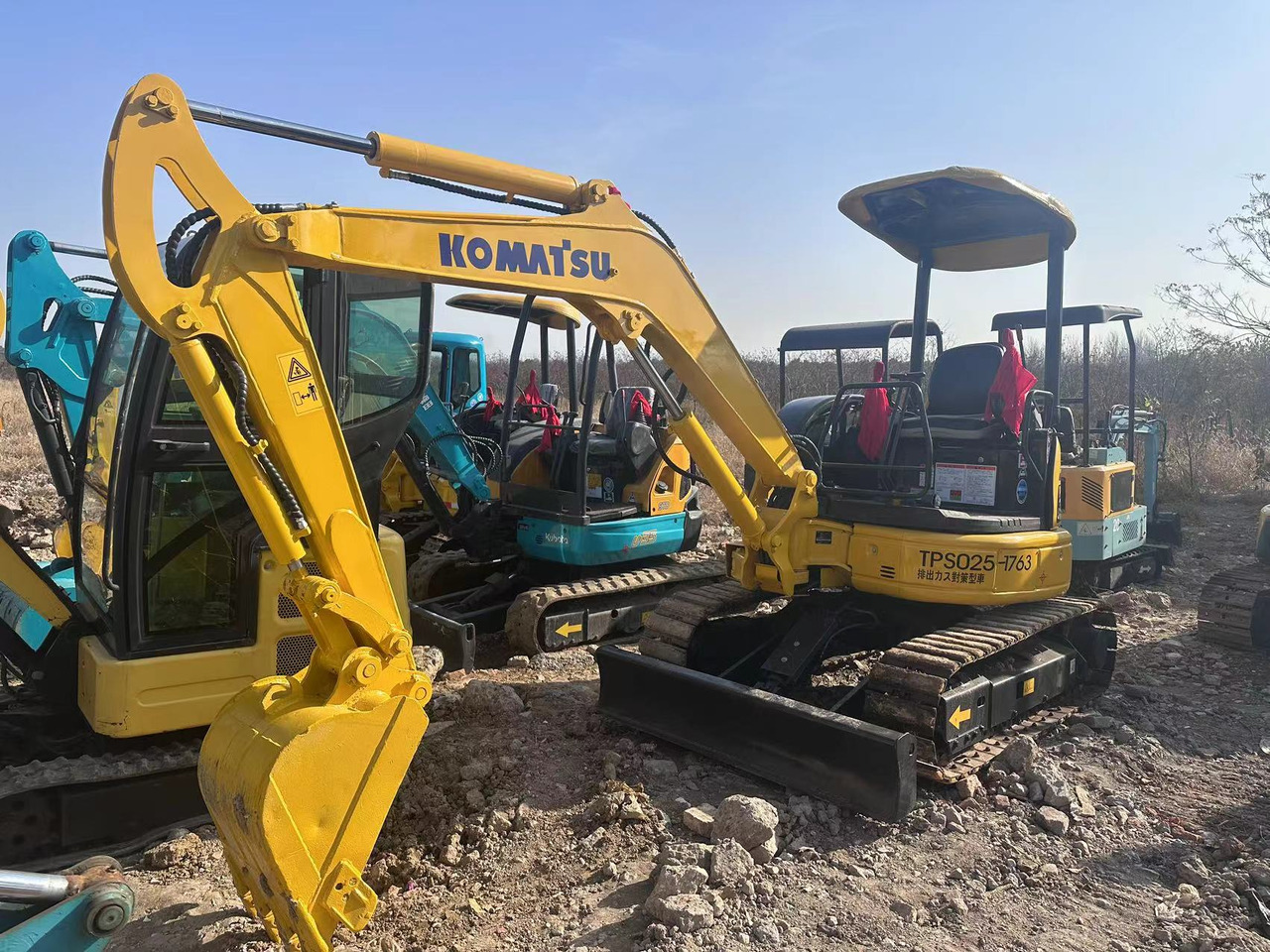 KOMATSU Mini Excavator Pc35 With Open Cab - Mini excavator: picture 5 KOMATSU Mini Excavator Pc35 With Open Cab - Mini excavator: picture 5