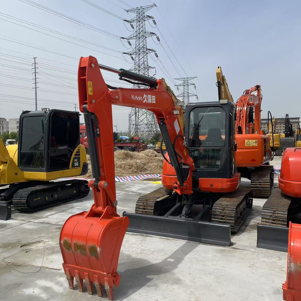 KUBOTA Mini Excavator Kubota U55 Good Condition - Mini excavator: picture 4 KUBOTA Mini Excavator Kubota U55 Good Condition - Mini excavator: picture 4