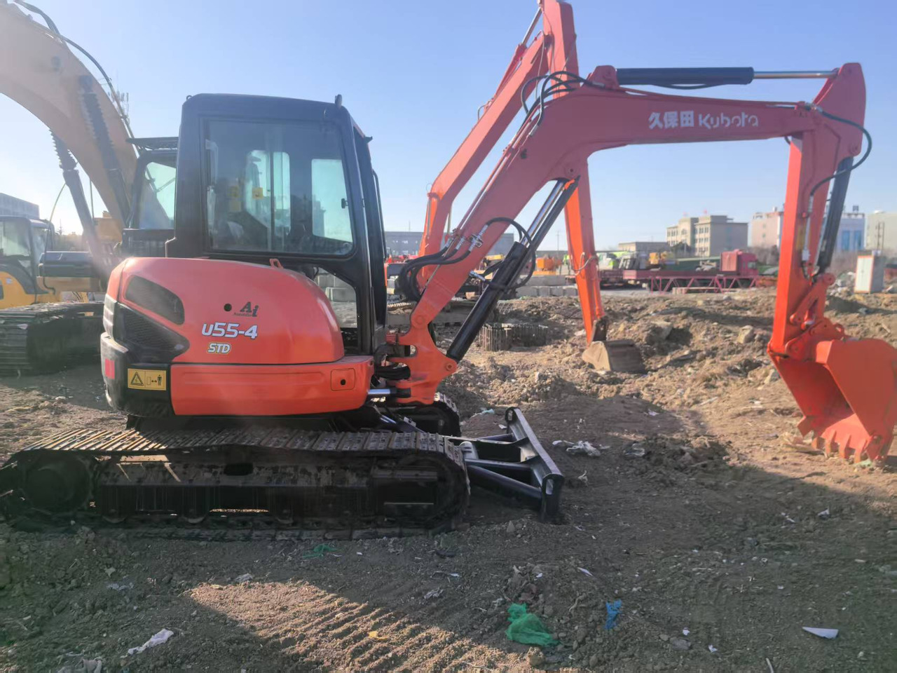 KUBOTA Mini Excavator Kubota U55 Good Condition on lease KUBOTA Mini Excavator Kubota U55 Good Condition: picture 7