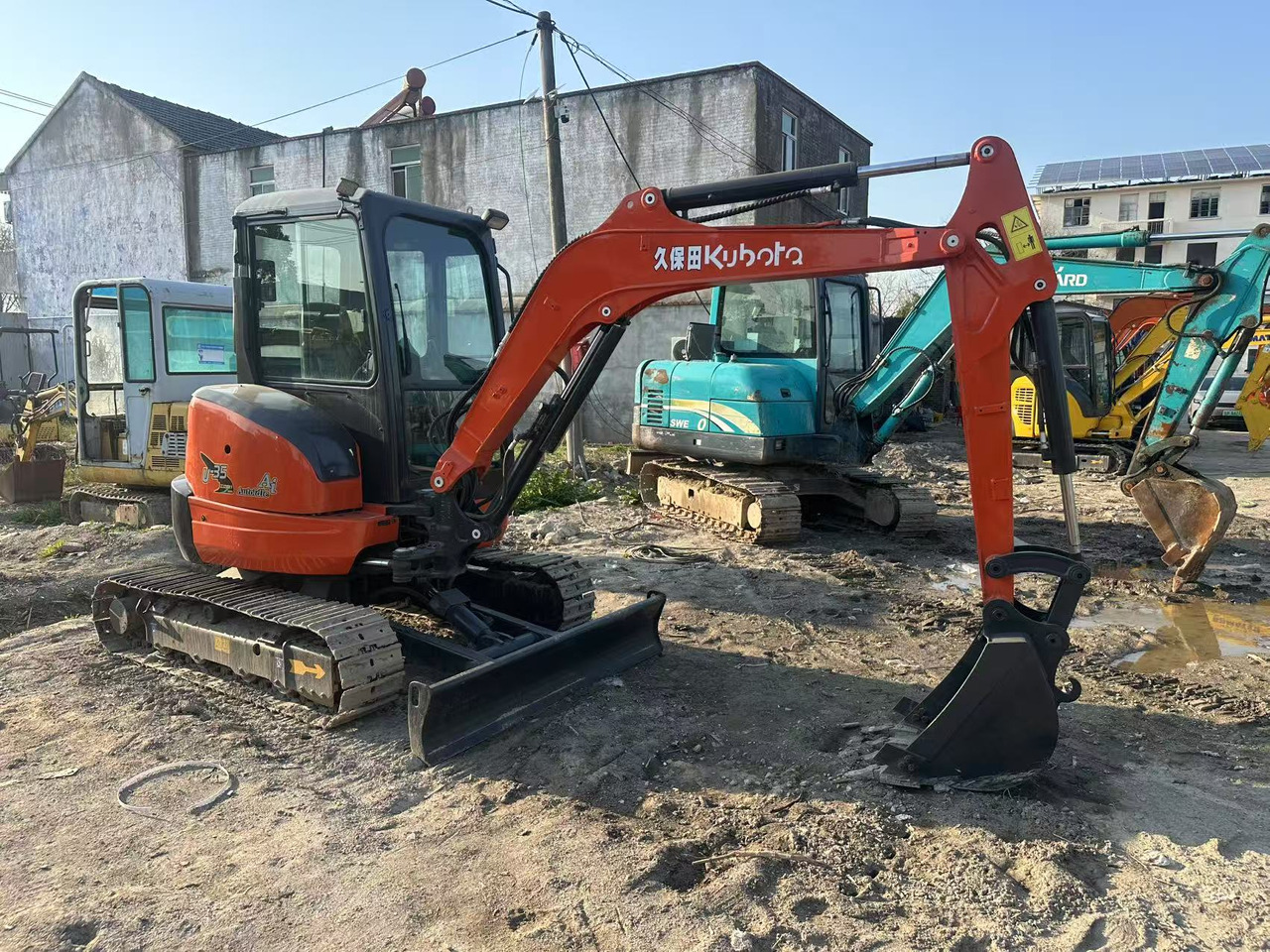 KUBOTA U55-4 - Crawler excavator: picture 3 KUBOTA U55-4 - Crawler excavator: picture 3