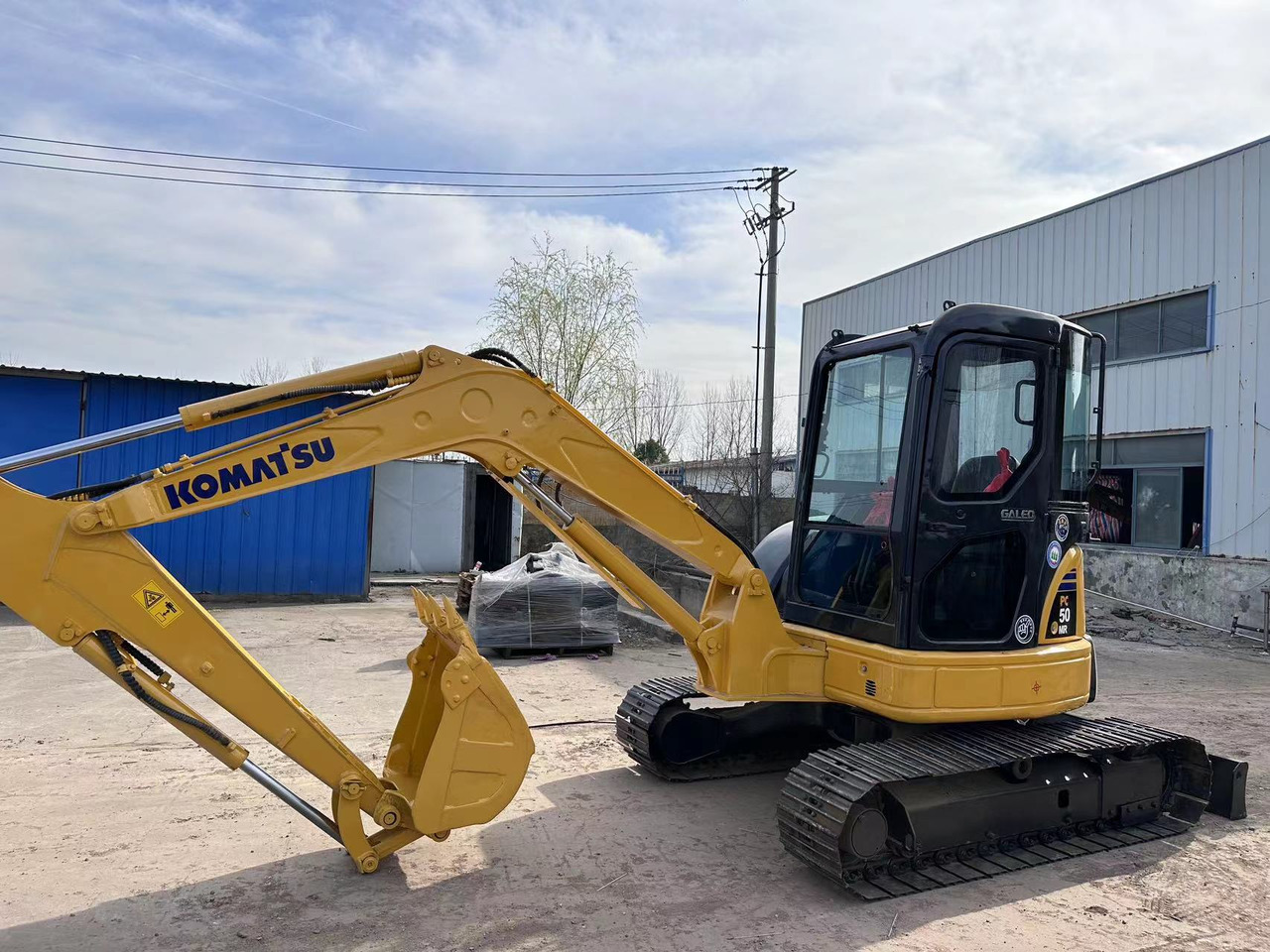Komatsu PC50 - Crawler excavator: picture 1 Komatsu PC50 - Crawler excavator: picture 1