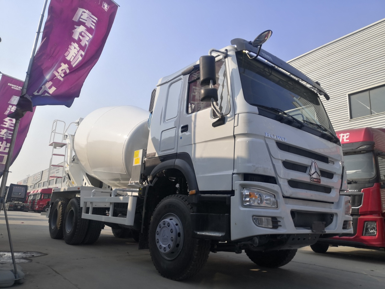 HOWO 10Cube Cement Mixer Truck 6*4 Click Here for Discount - Truck: picture 1 HOWO 10Cube Cement Mixer Truck 6*4 Click Here for Discount - Truck: picture 1