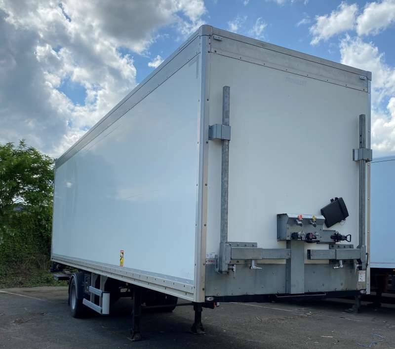 Semi-remorque 1 Essieu DISTRIBOX HAYON 24 PALETTES 2 PORTES AR 2M80 - Closed box semi-trailer: picture 1 Semi-remorque 1 Essieu DISTRIBOX HAYON 24 PALETTES 2 PORTES AR 2M80 - Closed box semi-trailer: picture 1