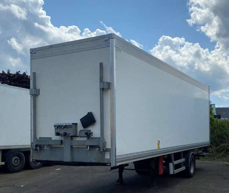 Semi-remorque 1 Essieu DISTRIBOX HAYON 24 PALETTES 2 PORTES AR 2M80 - Closed box semi-trailer: picture 3 Semi-remorque 1 Essieu DISTRIBOX HAYON 24 PALETTES 2 PORTES AR 2M80 - Closed box semi-trailer: picture 3