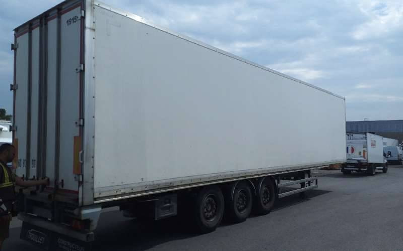 Semi-remorque 3 Essieux 38 TONNES 2 PORTES AR DOUBLE PLANCHER 2M90 - Closed box semi-trailer: picture 1 Semi-remorque 3 Essieux 38 TONNES 2 PORTES AR DOUBLE PLANCHER 2M90 - Closed box semi-trailer: picture 1