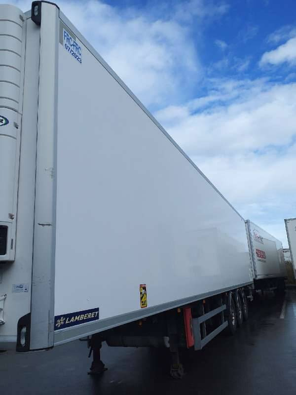 Semi-remorque 3 Essieux FRIGO 38 TONNES HAYON CAISSE LAMBERET GROUPE CARRIER VECTOR 1950 MT - Refrigerator semi-trailer: picture 4 Semi-remorque 3 Essieux FRIGO 38 TONNES HAYON CAISSE LAMBERET GROUPE CARRIER VECTOR 1950 MT - Refrigerator semi-trailer: picture 4