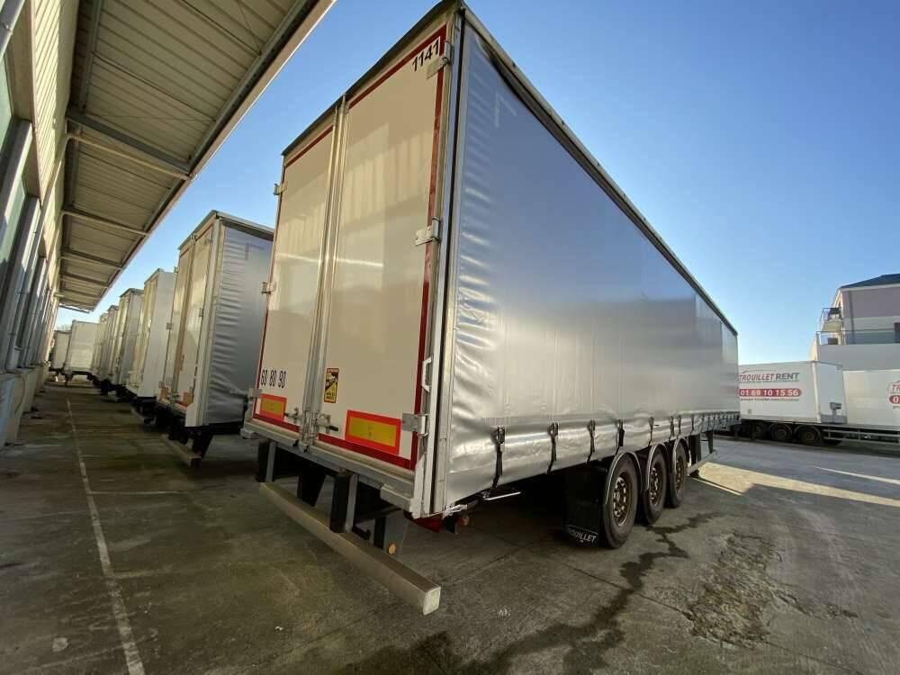 Semi-remorque 3 Essieux SEMI RECONDITIONNEE - 38 TONNES 2 PORTES AR - Curtainsider semi-trailer: picture 3 Semi-remorque 3 Essieux SEMI RECONDITIONNEE - 38 TONNES 2 PORTES AR - Curtainsider semi-trailer: picture 3