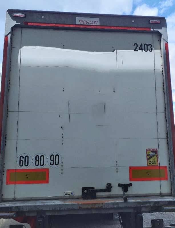 Semi-remorque 3 Essieux SEMI RECONDITONNEE -38 TONNES PORTE RELEVANTE - Closed box semi-trailer: picture 3 Semi-remorque 3 Essieux SEMI RECONDITONNEE -38 TONNES PORTE RELEVANTE - Closed box semi-trailer: picture 3