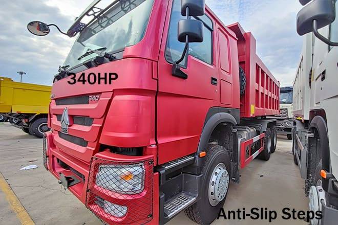 SINOTRUK New Sinotruk Howo 340 Tipper Trucks for Sale in Mali - Tipper: picture 5 SINOTRUK New Sinotruk Howo 340 Tipper Trucks for Sale in Mali - Tipper: picture 5