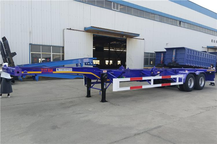 TITABN 2 Axle Gooseneck Container Trailer for Sale In Kenya - Chassis semi-trailer: picture 5 TITABN 2 Axle Gooseneck Container Trailer for Sale In Kenya - Chassis semi-trailer: picture 5