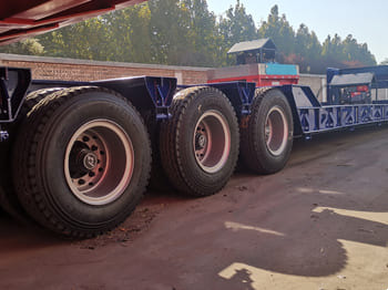 TITAN 120 Ton Lowboy Truck Trailer for Sale in Zambia - Low loader semi-trailer: picture 4 TITAN 120 Ton Lowboy Truck Trailer for Sale in Zambia - Low loader semi-trailer: picture 4