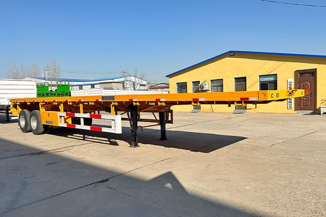 TITAN 2 Axle 40 Ft Flatbed Trailer for Sale in Uganda - Dropside/ Flatbed semi-trailer: picture 2 TITAN 2 Axle 40 Ft Flatbed Trailer for Sale in Uganda - Dropside/ Flatbed semi-trailer: picture 2