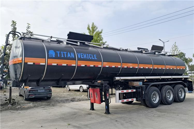 TITAN 3 Axle Asphalt Tank Semi Trailer for Sale In Nigeria - Tank semi-trailer: picture 1 TITAN 3 Axle Asphalt Tank Semi Trailer for Sale In Nigeria - Tank semi-trailer: picture 1