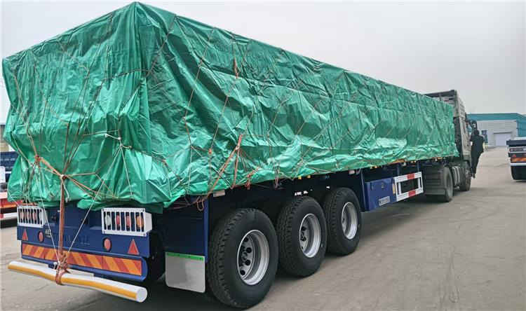 TITAN 3 Axle Flatbed Trailer will be ship to Zambia - Dropside/ Flatbed semi-trailer: picture 1 TITAN 3 Axle Flatbed Trailer will be ship to Zambia - Dropside/ Flatbed semi-trailer: picture 1